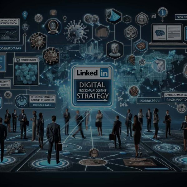 Quelle stratégie de contenu sur LinkedIn est recommandée pour un cabinet de conseil en gestion des risques ?